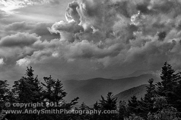 Storm Breaking Over Roan Mountain